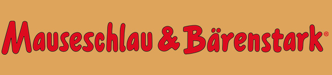 mauseschlau bärenstark logo braun